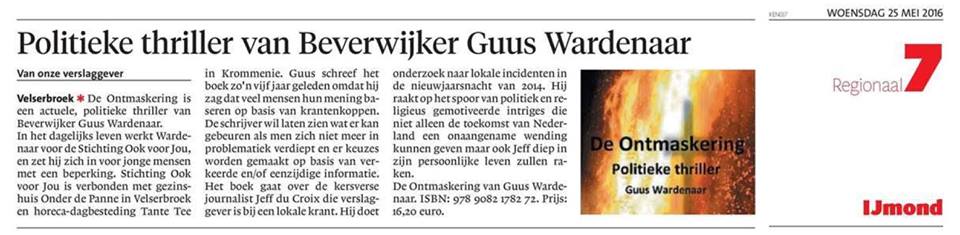 De Ontmaskering 25 mei 2016 NHD